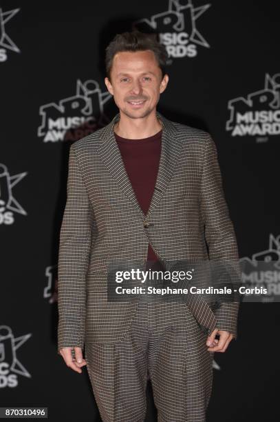 Martin Solveig attends the 19th NRJ Music Awards on November 4, 2017 in Cannes, France.