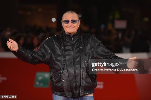 Tony Renis walks a red carpet for 'The Place' during the 12th Rome Film Fest at Auditorium Parco Della Musica on November 4, 2017 in Rome, Italy.