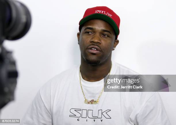 Ferg attends New Era Cap 2017 Complex Con Ambassador Collab lounge with A$AP Ferg, Mike Will Made-IT, Jerry Lorenzo, Takashi Murakami, and Ghostface...