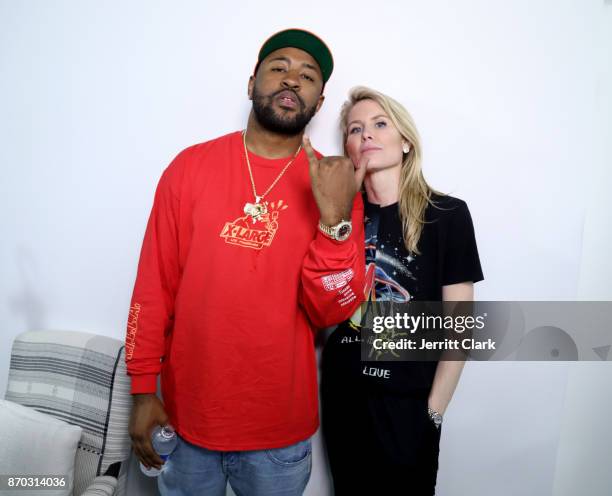 Mike Will Made-IT and Lindsay Koch attend New Era Cap 2017 Complex Con Ambassador Collab lounge with A$AP Ferg, Mike Will Made-IT, Jerry Lorenzo,...