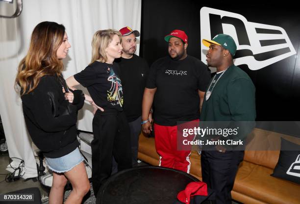 Lindsay Koch and A$AP Ferg attend New Era Cap 2017 Complex Con Ambassador Collab lounge with A$AP Ferg, Mike Will Made-IT, Jerry Lorenzo, Takashi...