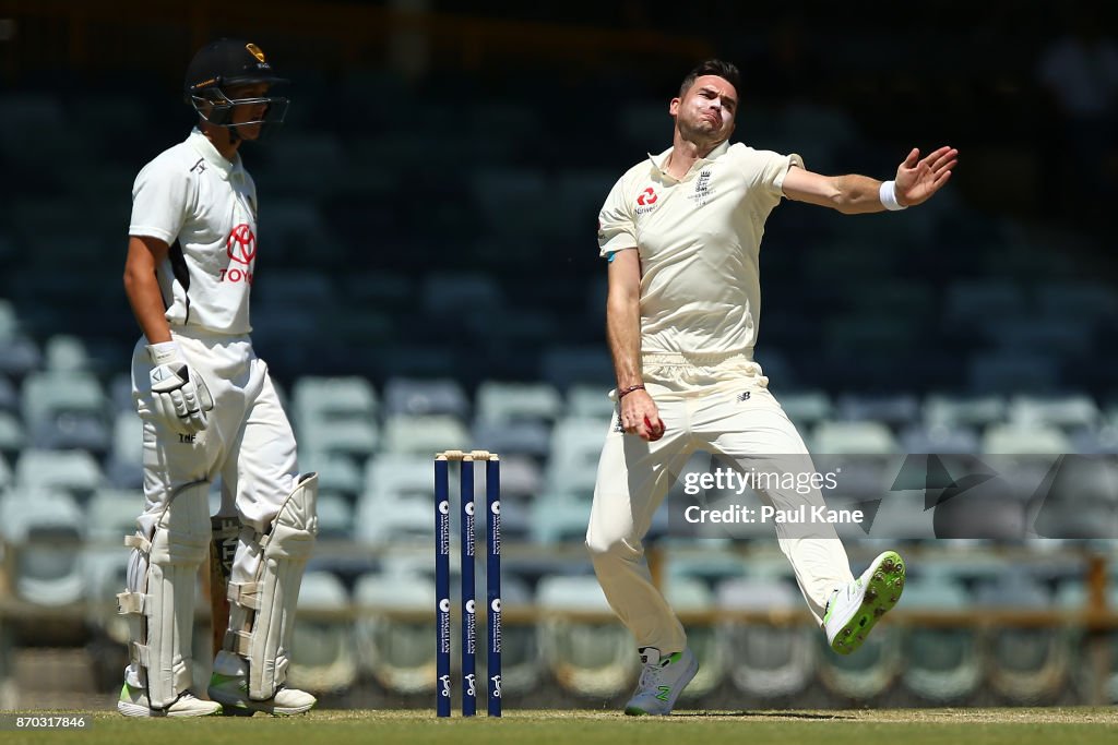 WA XI v England - Two Day Tour Match