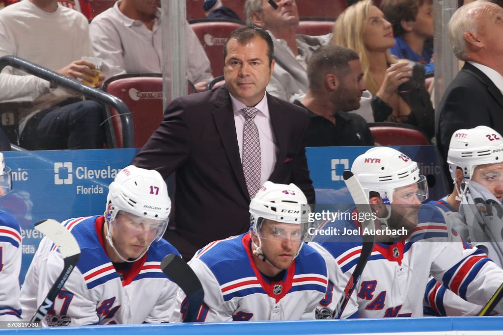 New York Rangers v Florida Panthers
