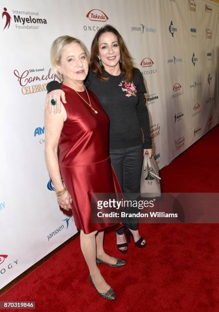 Loraine Alterman Boyle and Patricia Heaton at the International Myeloma Foundation 11th Annual Comedy Celebration at The Wilshire Ebell Theatre on...