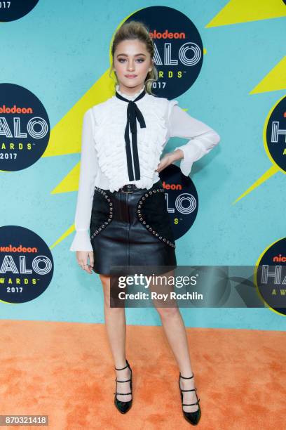 Lizzy Greene attends the 2017 Nickelodeon Halo Awards at Pier 36 on November 4, 2017 in New York City.