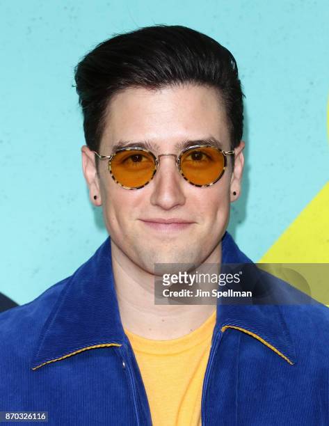 Actor Logan Henderson attends the Nickelodeon Halo Awards 2017 at Pier 36 on November 4, 2017 in New York City.