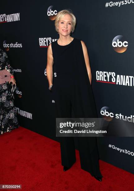 Producer Betsy Beers attends the 300th episode celebration for ABC's "Grey's Anatomy" at TAO Hollywood on November 4, 2017 in Los Angeles, California.