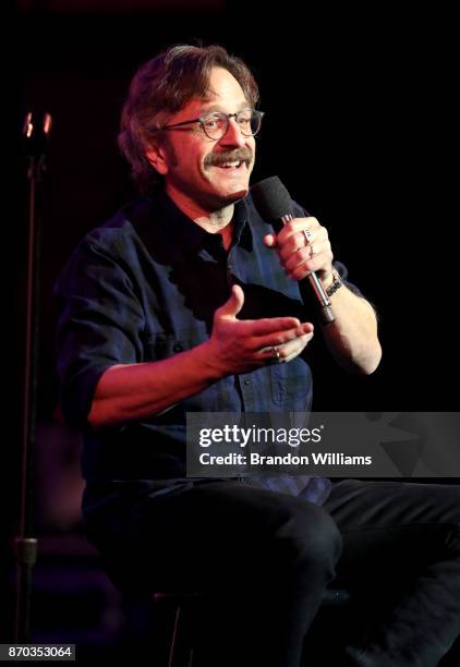 Marc Maron performs on stage at the International Myeloma Foundation 11th Annual Comedy Celebration at The Wilshire Ebell Theatre on November 4, 2017...