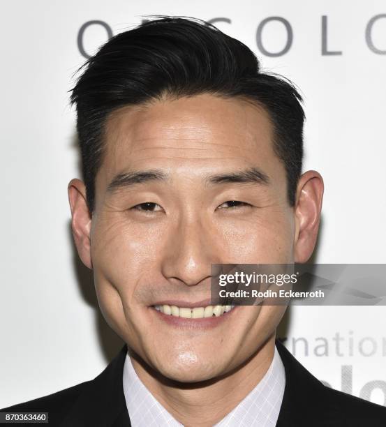 Actor Lanny Joon attends the IMF 11th Annual Comedy Celebration at The Wilshire Ebell Theatre on November 4, 2017 in Los Angeles, California.