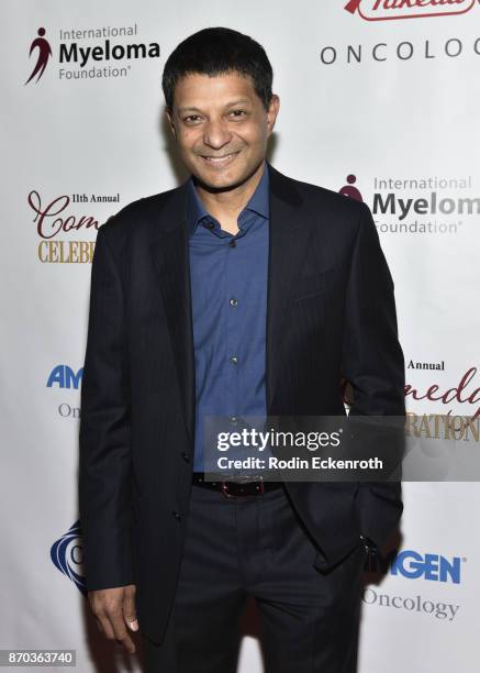 Vincent Rajkumar, MD attends the IMF 11th Annual Comedy Celebration at The Wilshire Ebell Theatre on November 4, 2017 in Los Angeles, California.