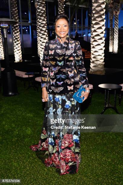 Ariel Investments President Mellody Hobson attends the 2017 LACMA Art + Film Gala Honoring Mark Bradford and George Lucas presented by Gucci at LACMA...