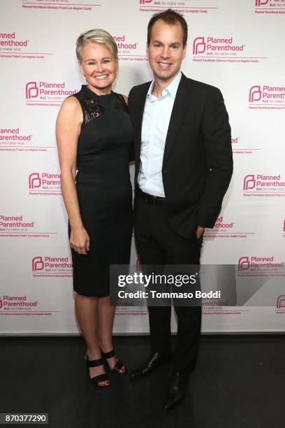 Of Planned Parenthood Sue Dunlap and HBO Topper Casey Bloys attend the Planned Parenthood Advocacy Project Los Angeles County's Politics, Sex, &...