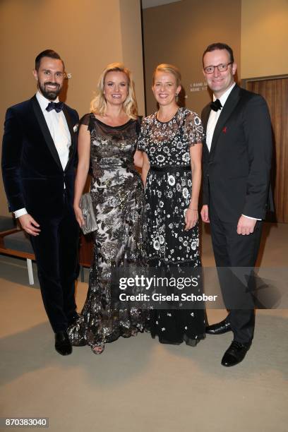 Daniel Funke, husband of Jens Spahn, Carola Ferstl, I.K.H. Princess Mabel von Oranien-Nassau , Mabel Wisse Smit, widow of Prince Johan Friso von...