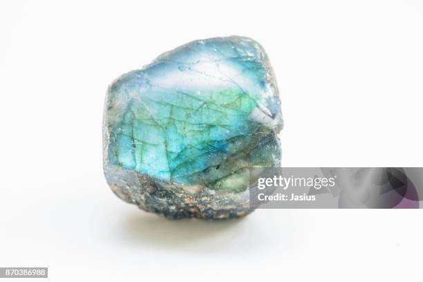 rock mineral macro photo with white background - quartz stock pictures, royalty-free photos & images