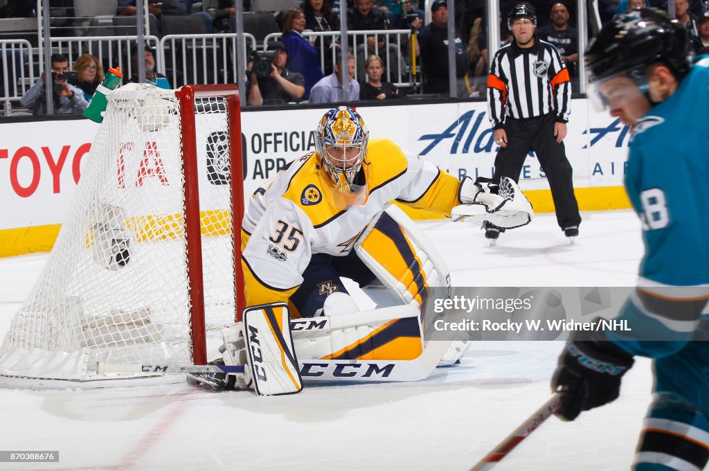 Nashville Predators v San Jose Sharks