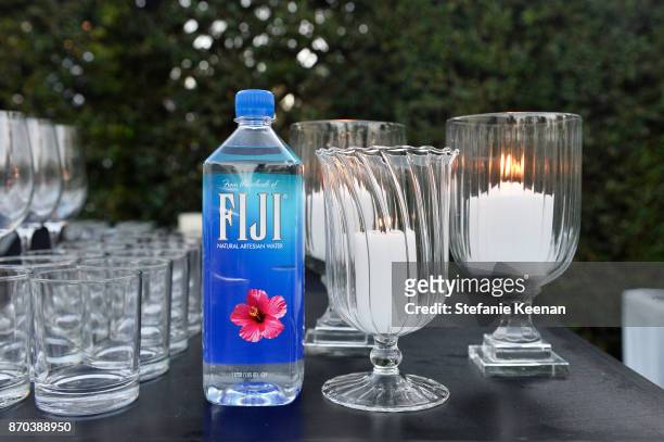 Water is displayed at the 2017 LACMA Art + Film Gala Honoring Mark Bradford and George Lucas presented by Gucci at LACMA on November 4, 2017 in Los...