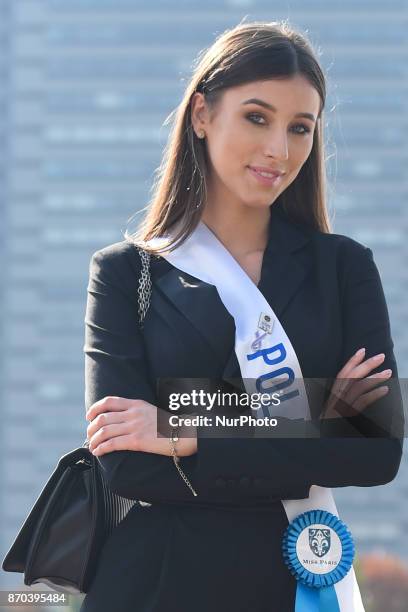 Paulina Maziarz, the current Miss Poland who will represent her country at the 57th Miss International pageant held on November 14, 2017 in Tokyo,...
