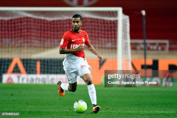 Jorge of Monaco during the Ligue 1 match between AS Monaco and EA Guingamp at Stade Louis II on November 4, 2017 in Monaco, .