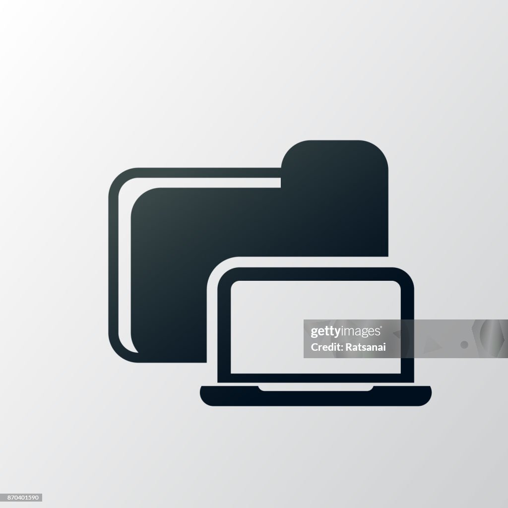 Filu Computer Background File Computer Laptop High-Res Vector Graphic - Getty Images