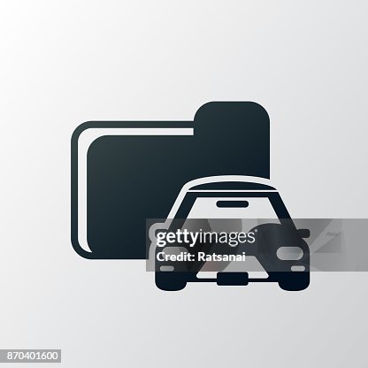 Car File Folder High-Res Vector Graphic - Getty Images