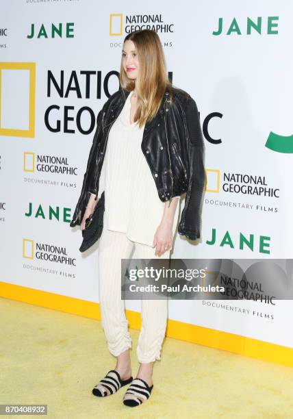 Personality Whitney Port attends the premiere of National Geographic documentary films' 'Jane' at the Hollywood Bowl on October 9, 2017 in Hollywood,...