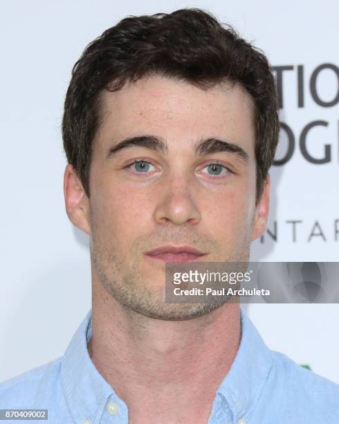 Actor Levi Fiehler attends the premiere of National Geographic documentary films' 'Jane' at the Hollywood Bowl on October 9, 2017 in Hollywood,...