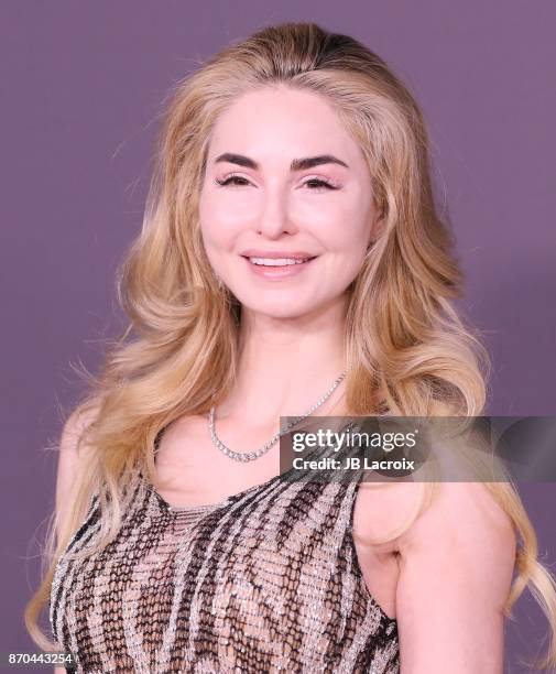 Elizabeth TenHouten attends the 2017 LACMA Art + Film Gala Honoring Mark Bradford and George Lucas presented by Gucci at LACMA on November 4, 2017 in...