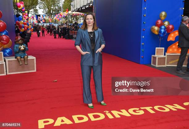 Jessica Hynes attends the World Premiere of "Paddington 2" at the BFI Southbank on November 5, 2017 in London, England.