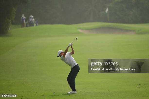 Paul Peterson of USA pictured during round four of the Panasonic Open India at Delhi Golf Club on November 5, 2017 in New Delhi, India.