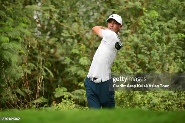 Paul Peterson of USA pictured during round four of the Panasonic Open India at Delhi Golf Club on November 5, 2017 in New Delhi, India.