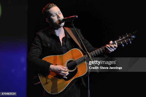 Singer Keelan Donovan performs on Day 3 of Live In The Vineyard 2017 at the Uptown Theatre Napa on November 4, 2017 in Napa, California.