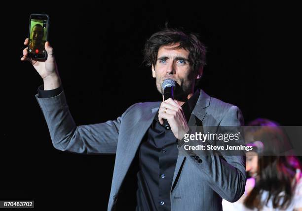 Singer Tyson Ritter of All American Rejects performs on Day 3 of Live In The Vineyard 2017 at the Uptown Theatre Napa on November 4, 2017 in Napa,...