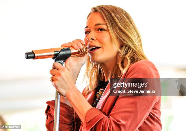 Singer LeAnn Rimes performs on Day 3 of Live In The Vineyard 2017 at Sutter Home Winery on November 4, 2017 in Napa, California.