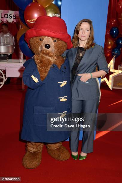 Jessica Hynes attends the 'Paddington 2' premiere at Odeon Leicester Square on November 5, 2017 in London, England.
