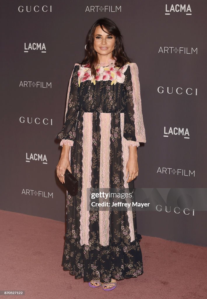 Actor Mia Maestro attends the 2017 LACMA Art + Film Gala Honoring ...