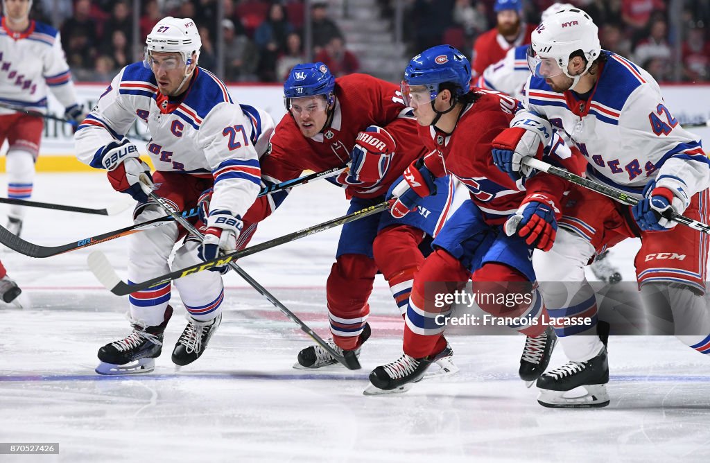 New York Rangers v Montreal Canadiens