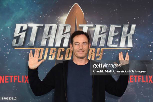 Jason Isaacs pictured at a Star Trek: Discovery fan screening, at Milbank Tower in London. PRESS ASSOCIATION Photo. Picture date: Sunday November...