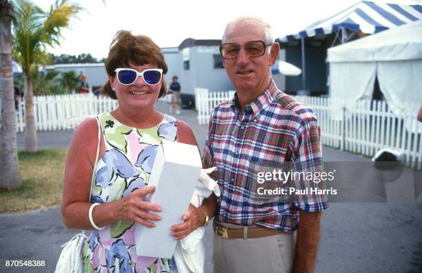 Colette Thompson and Jimmy Evert are Chris Evert, the tennis player parents, she was raised in a devout Roman Catholic family, photographed May 17,...