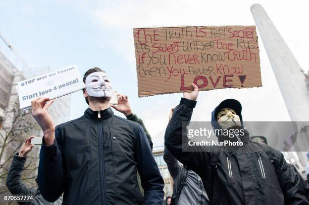 Anonymous-inspired activists are taking to the streets of Amsterdam on November 5, as part of a global movement. Hiding behind symbolic Anonymous...