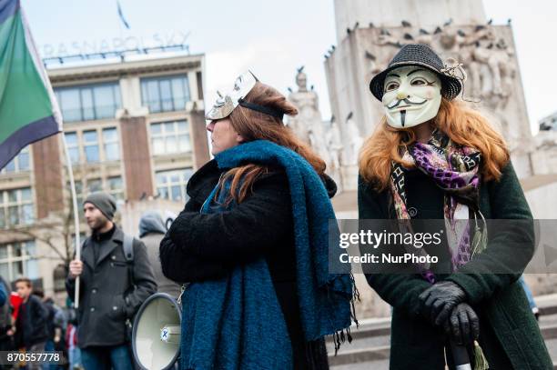 Anonymous-inspired activists are taking to the streets of Amsterdam on November 5, as part of a global movement. Hiding behind symbolic Anonymous...