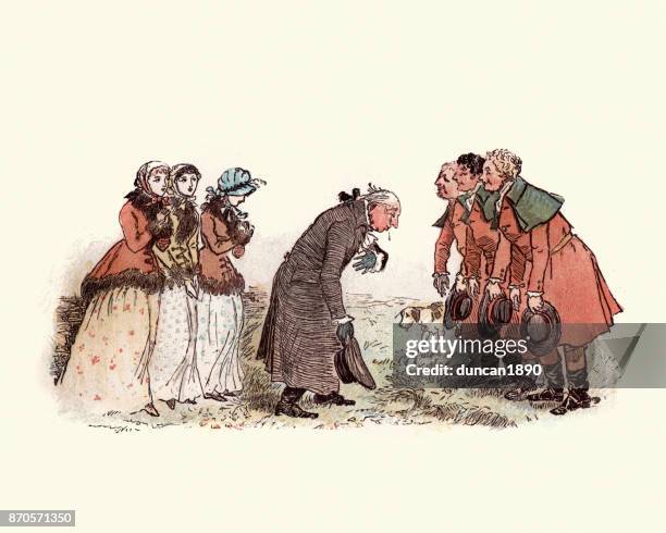 ilustraciones, imágenes clip art, dibujos animados e iconos de stock de padre gracias sus rescatadores de hijas, del siglo xix - thank you frase corta en inglés