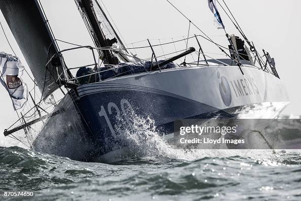 The 'Imerys Clean Energy' Class40 race yacht skippered by Phil Sharp ...