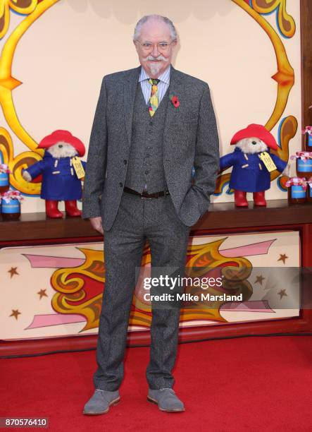 Jim Broadbent attends the 'Paddington 2' premiere at BFI Southbank on November 5, 2017 in London, England.