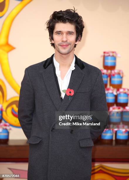 Ben Wishaw attends the 'Paddington 2' premiere at BFI Southbank on November 5, 2017 in London, England.