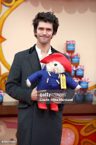 Ben Wishaw attends the 'Paddington 2' premiere at BFI Southbank on November 5, 2017 in London, England.