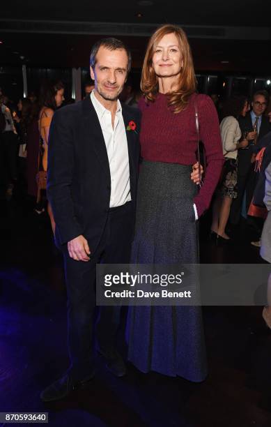 Producer David Heyman and Rose Uniacke attend the World Premiere after party for "Paddington 2" at Aqua Shard on November 5, 2017 in London, England.