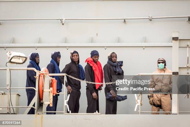 Refugees landed in Salerno, aboard the Spanish ship "Cantabria". On board 26 dead women, probably dead drowned, 9 pregnant and 15 minors. The bodies...