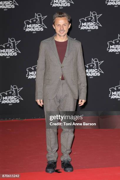 Martin Solveig arrives at the 19th NRJ Music Awards ceremony at the Palais des Festivals on November 4, 2017 in Cannes, France.