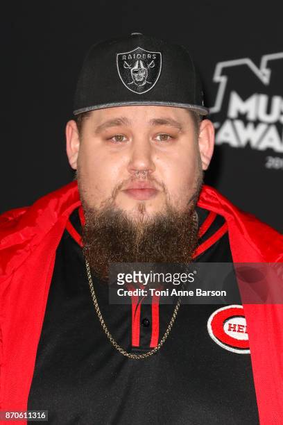 Rag'n'Bone Man arrives at the 19th NRJ Music Awards ceremony at the Palais des Festivals on November 4, 2017 in Cannes, France.
