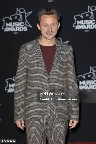 Martin Solveig arrives at the 19th NRJ Music Awards ceremony at the Palais des Festivals on November 4, 2017 in Cannes, France.